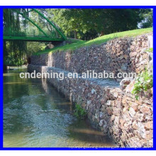 Galvanizado por inmersión caliente de la caja de Gabion / Gabion / pared de Gabion